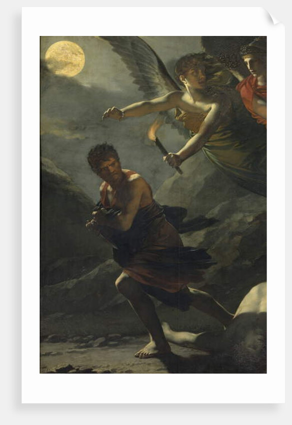 Detail: Justice and Divine Vengeance Pursuing Crime by Pierre-Paul Prud'hon