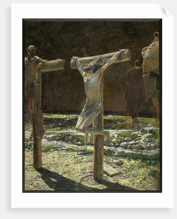 Calvary between 1831 and 1894, c.1831-94 by Nikolai Nikolajevitch Gay