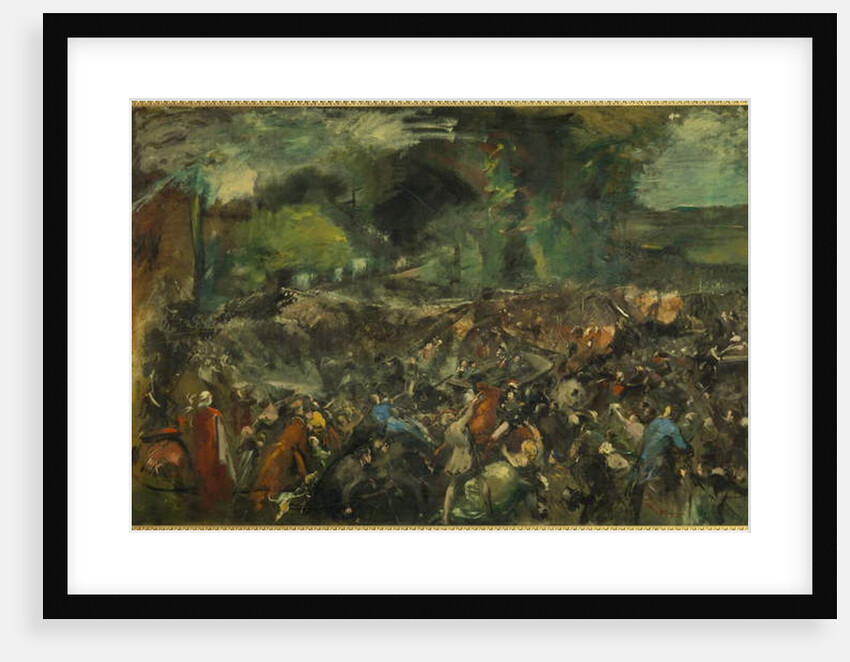 The Attack of Antonin Berezowski on Tsar Alexander 2 on June 6, 1867 by Jean-Baptiste Carpeaux