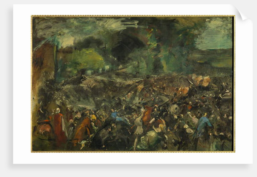 The Attack of Antonin Berezowski on Tsar Alexander 2 on June 6, 1867 by Jean-Baptiste Carpeaux