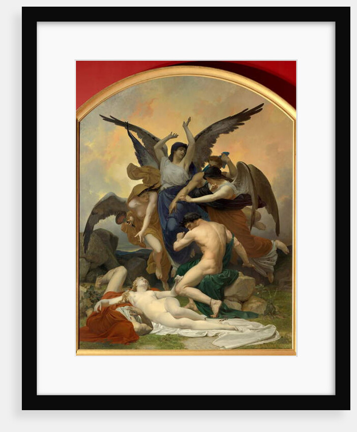 The remorse, 1875 by Louis Baader