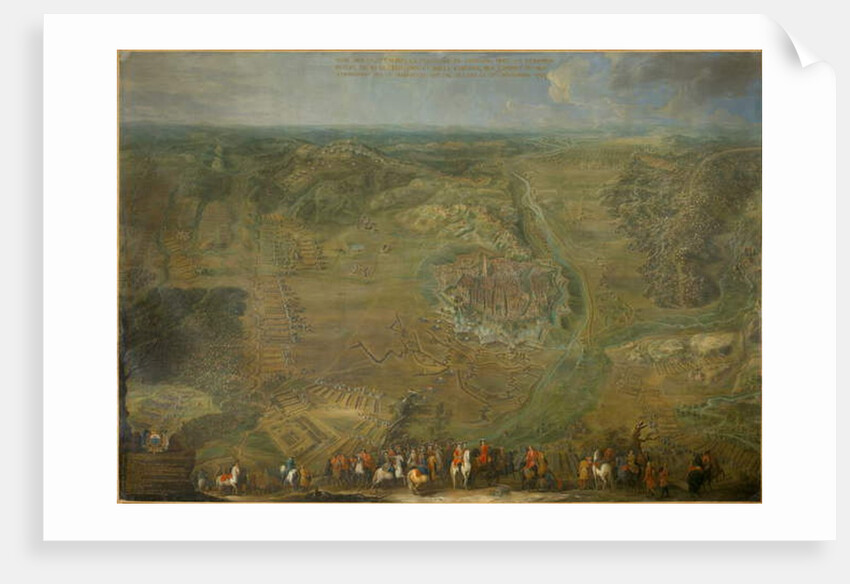 Taken of Fribourg on November 17, 1713, War of Succession of Spain by Unknown artist