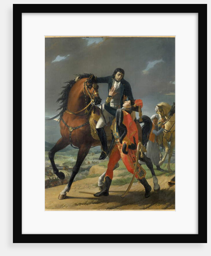 Death of General Louis Charles Antoine Desaix at the Battle of Marengo on June 14, 1800, 1810 by Jean-Baptiste Regnault