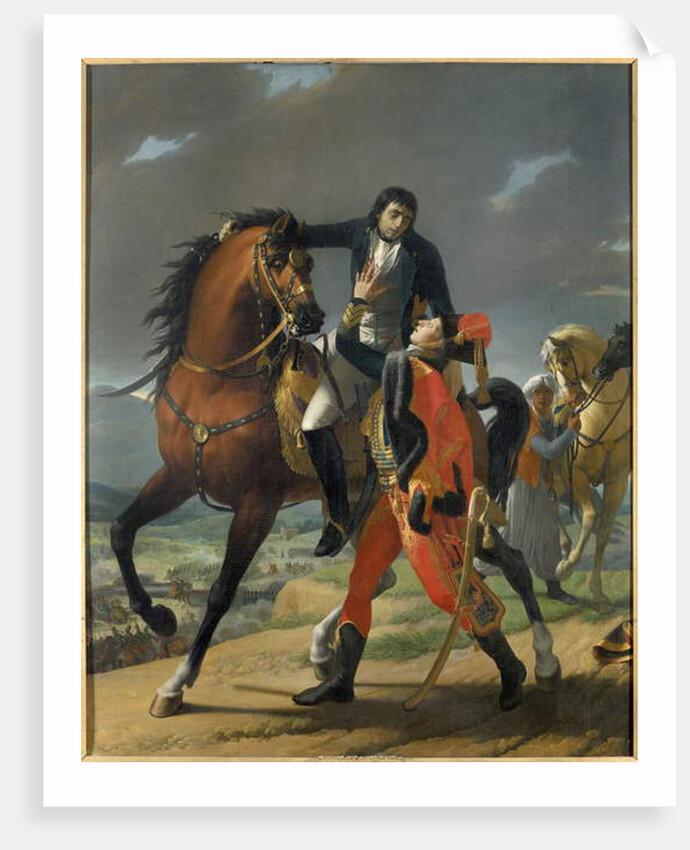 Death of General Louis Charles Antoine Desaix at the Battle of Marengo on June 14, 1800, 1810 by Jean-Baptiste Regnault