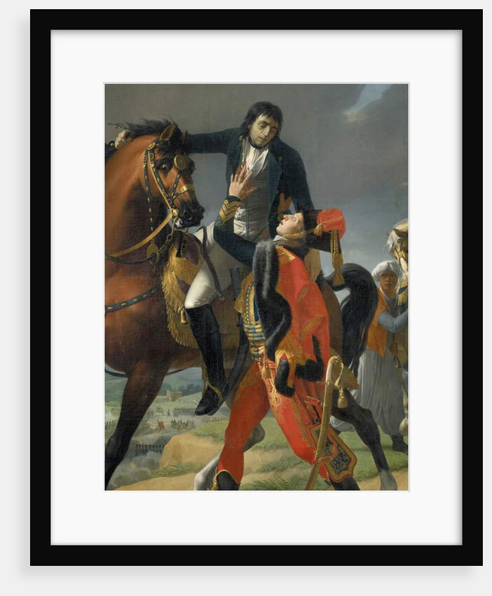 Death of General Louis Charles Antoine Desaix at the Battle of Marengo on June 14, 1800 by Jean-Baptiste Regnault