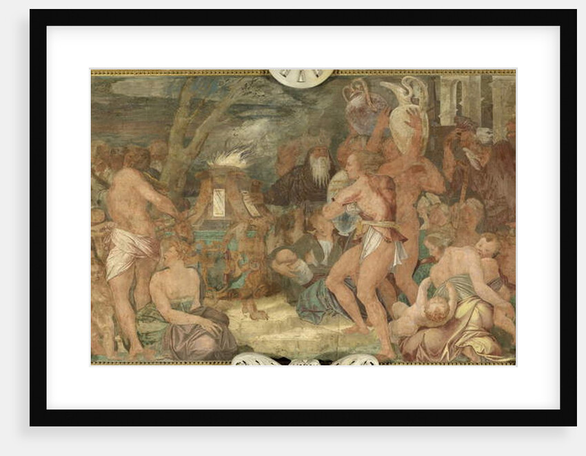 The Sacrifice 16th century by Giovanni Battista Rosso Fiorentino