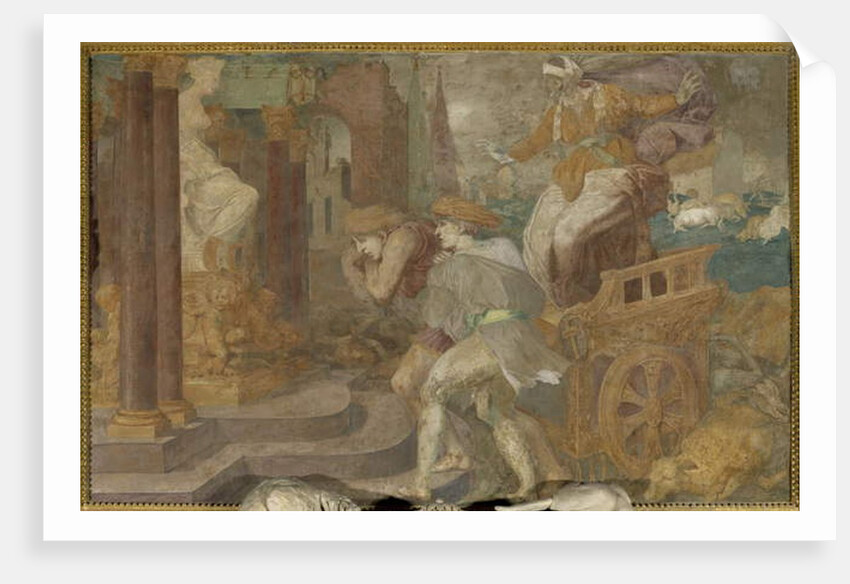 Cleobis and Biton 16th century by Giovanni Battista Rosso Fiorentino