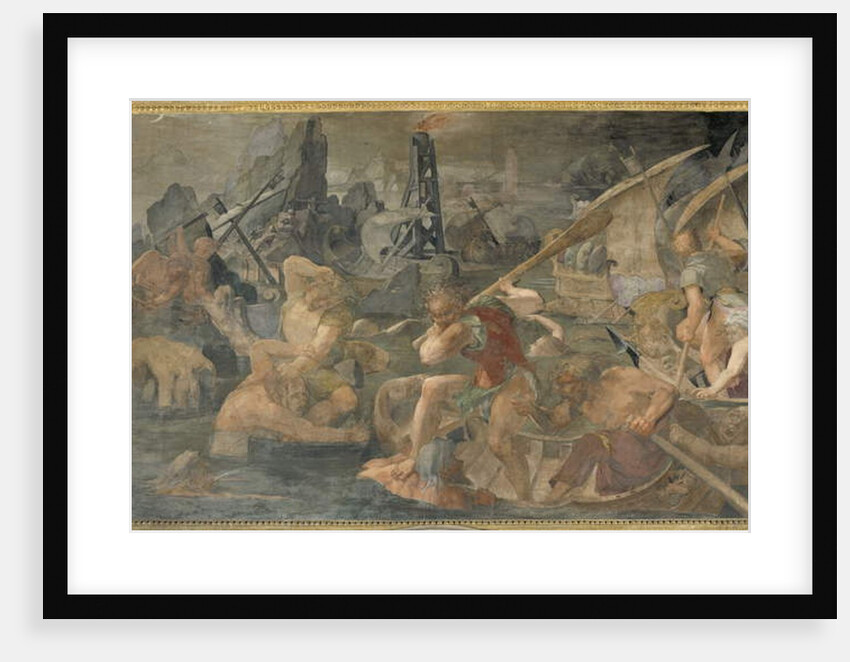 Revenge of Nauplius 16th century by Giovanni Battista Rosso Fiorentino