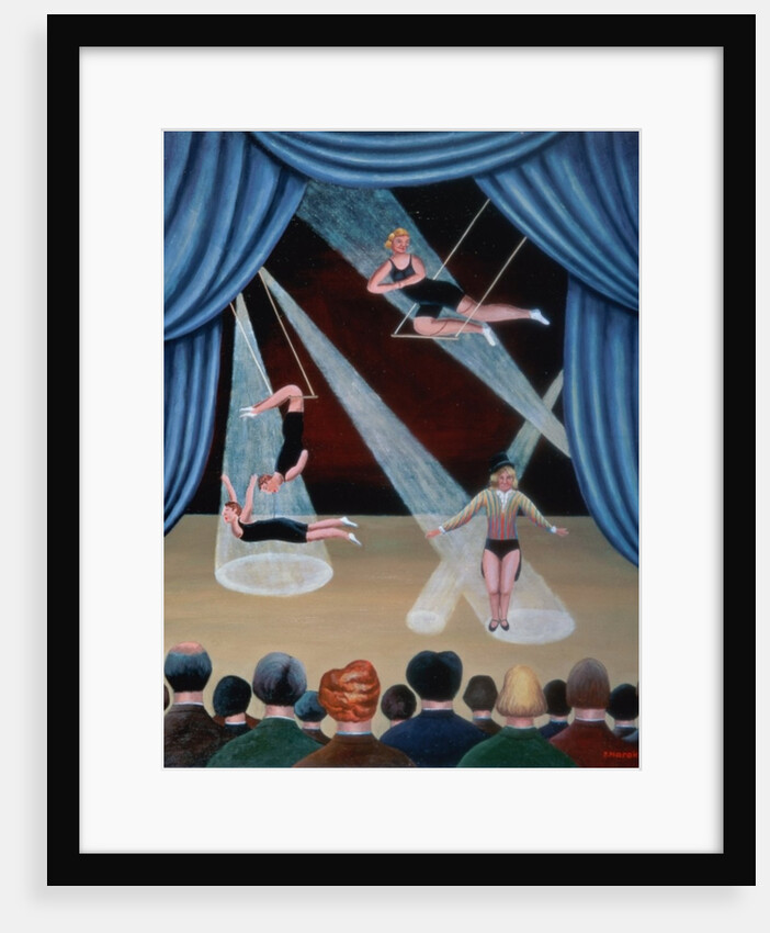 Circus Acrobats by Jerzy Marek