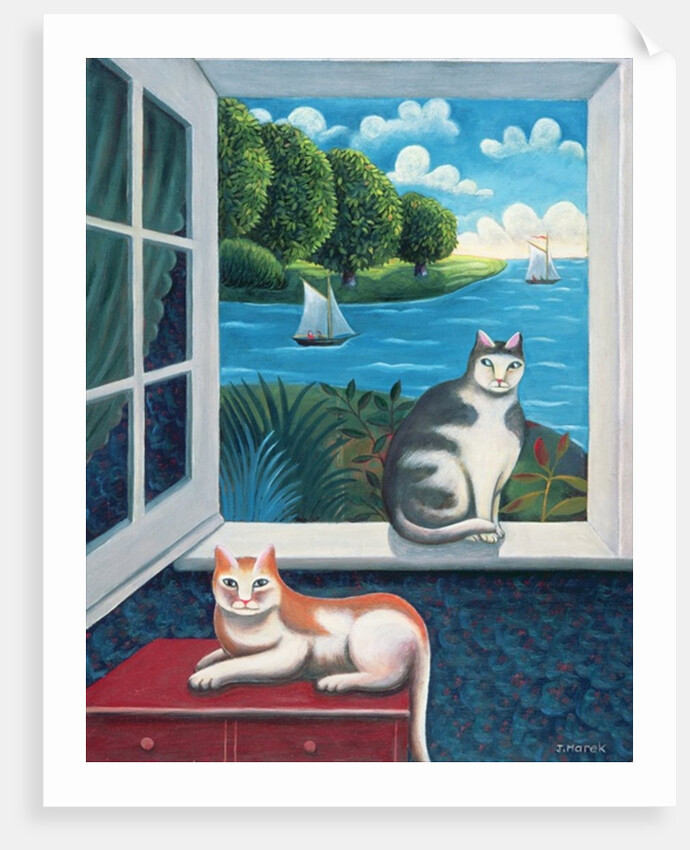 At The Seaside by Jerzy Marek