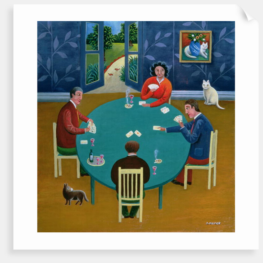 Card Game by Jerzy Marek