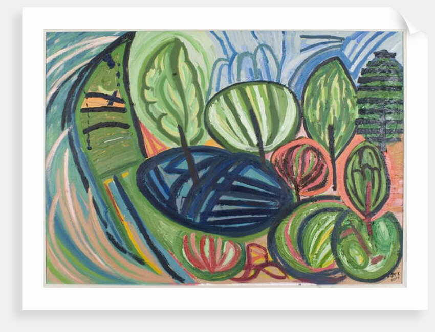 Wormiston Wood, summer, 2007 by Janet McKenzie