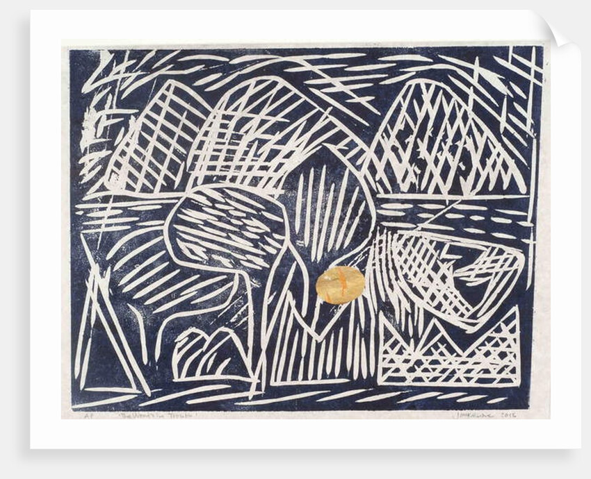 The Wood's in Trouble, 2015 by Janet McKenzie