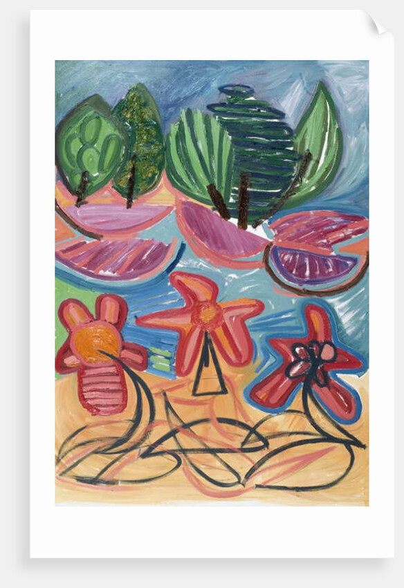 We are only undefeated, 2007 by Janet McKenzie