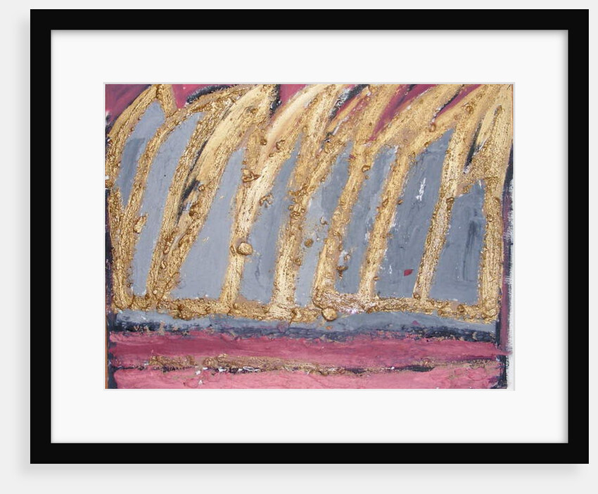 Burning House, 2008 by Janet McKenzie