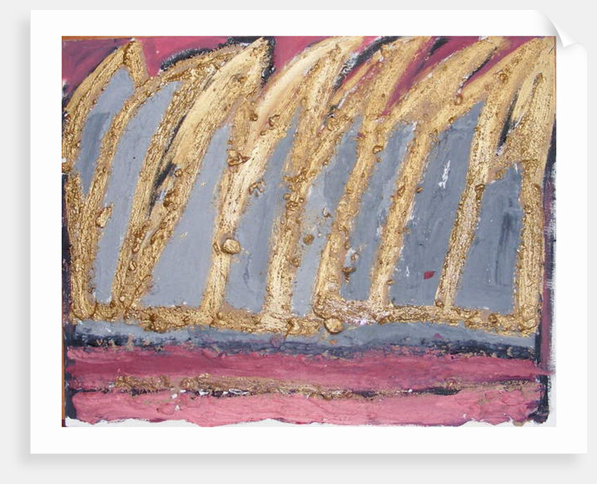 Burning House, 2008 by Janet McKenzie