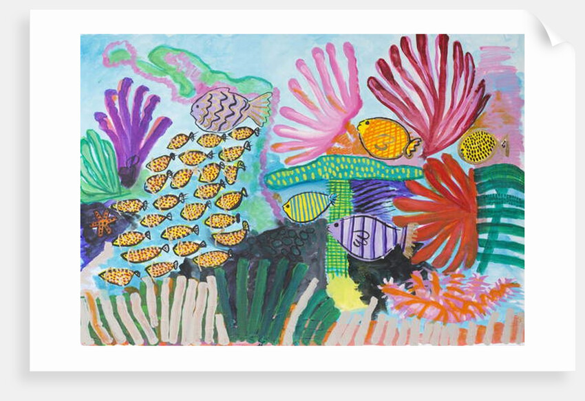 Coral Reef by Janet McKenzie