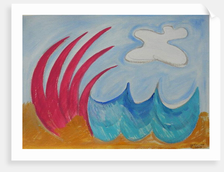 Wormiston sea, 2013 by Janet McKenzie