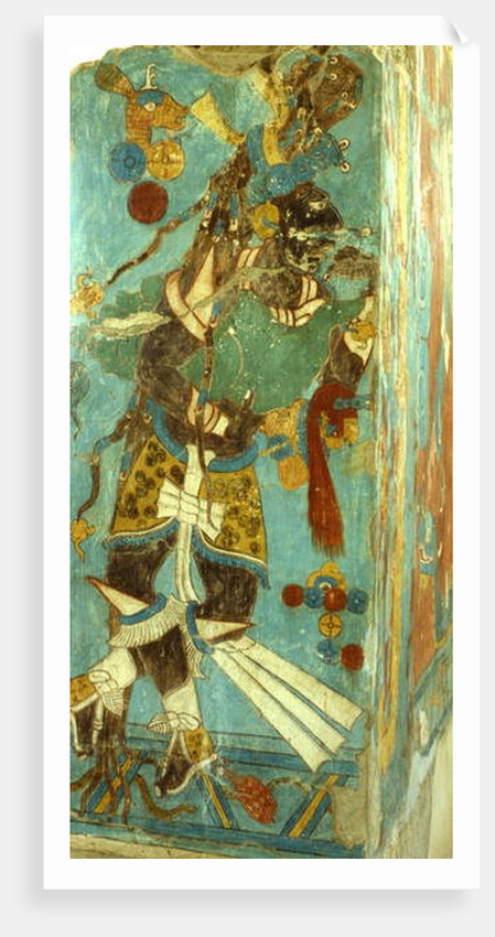 Mayan Lord in Cacaxtla, Late Classic period by Mayan Mayan
