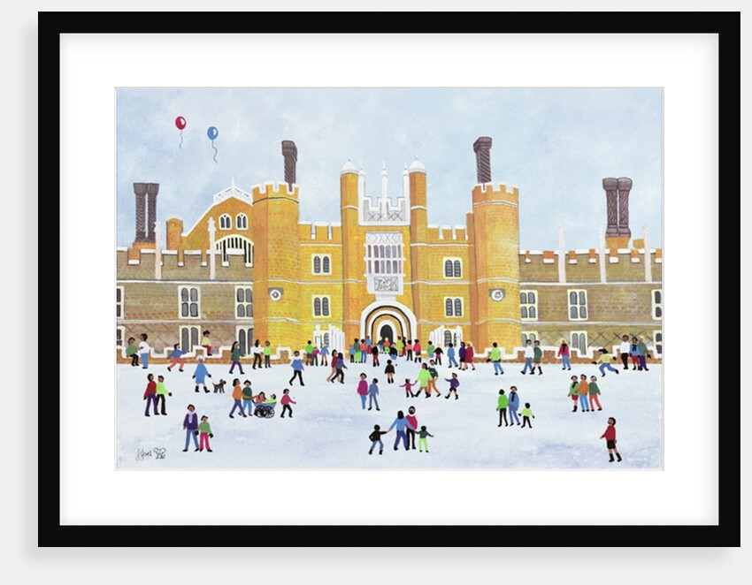 Hampton Court Front, 1991 by Judy Joel
