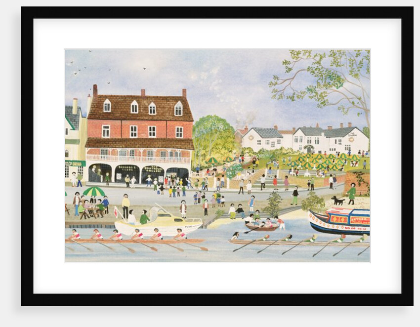 The Towpath Walton-on-Thames by Judy Joel