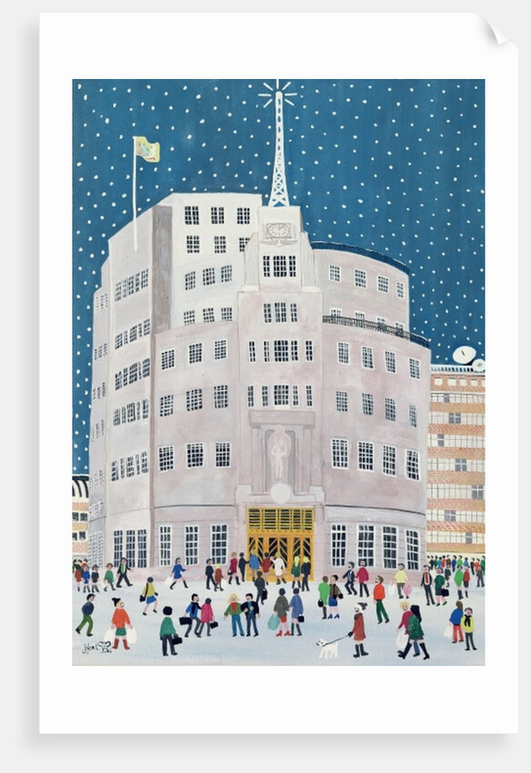 BBC's Broadcasting House by Judy Joel