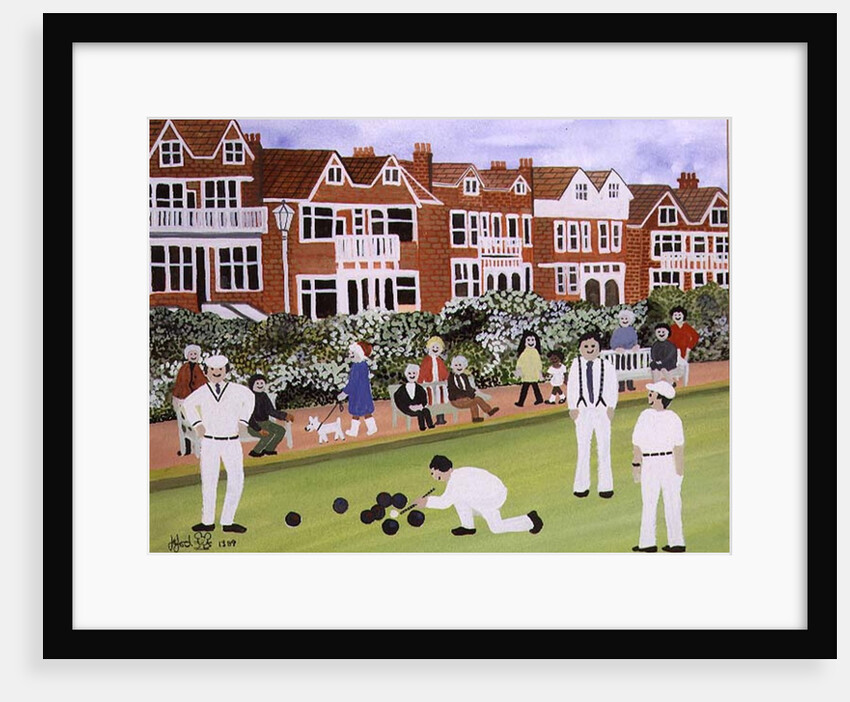 Bowling at Eastbourne by Judy Joel
