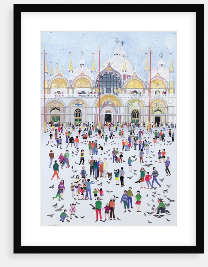 St. Mark's, Venice, 1994 by Judy Joel