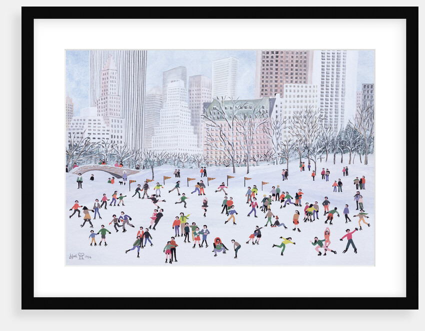 Skating Rink, Central Park, New York, 1994 by Judy Joel