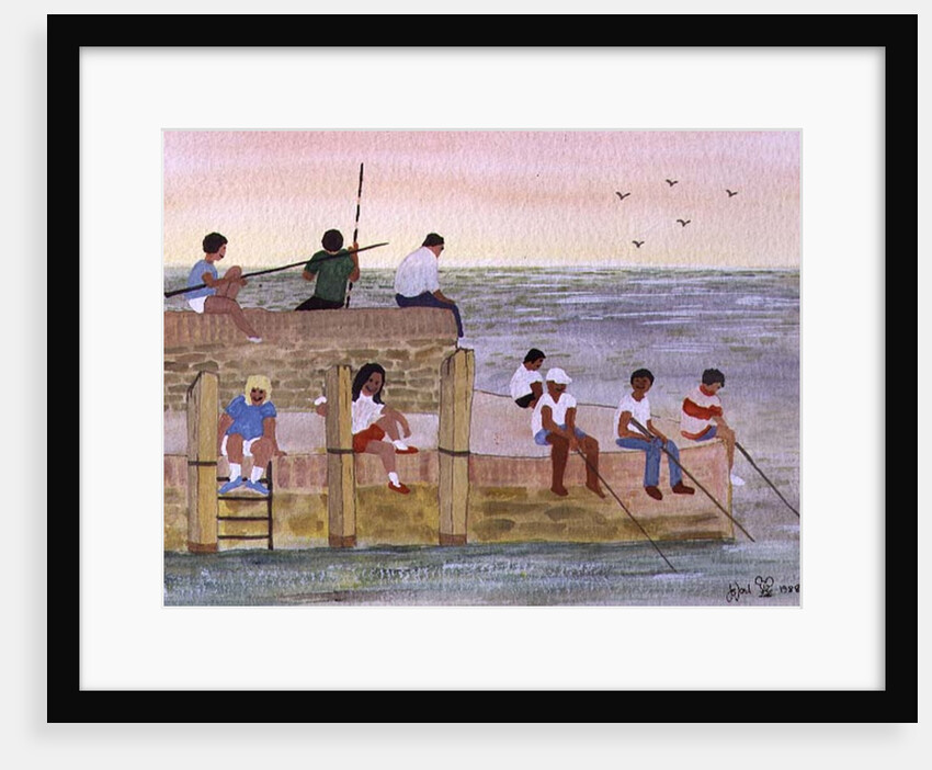 Twilight Fishing, 1988 by Judy Joel