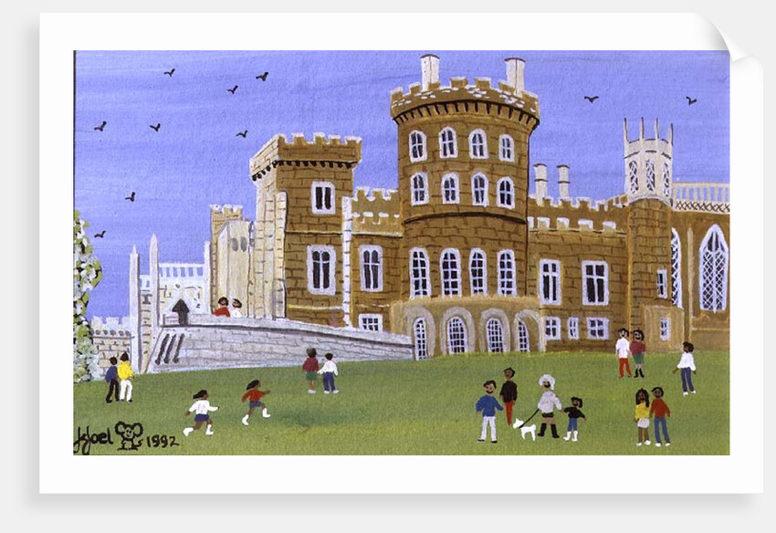Belvoir Castle, 1992 by Judy Joel