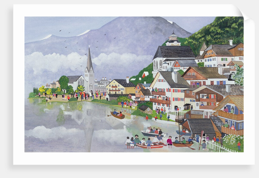 Hallstadt, Austria, 1995 by Judy Joel