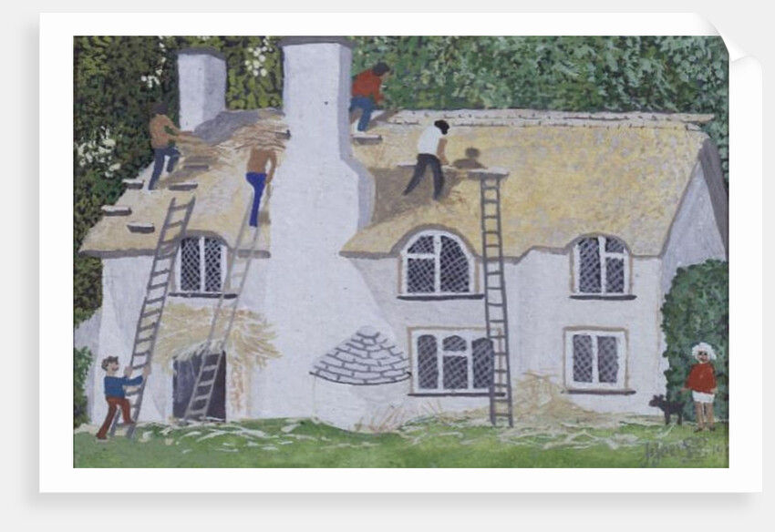 Thatching, 1995 by Judy Joel