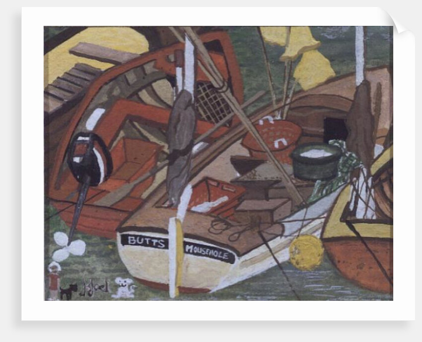 Butts of Mousehole, 1995 by Judy Joel