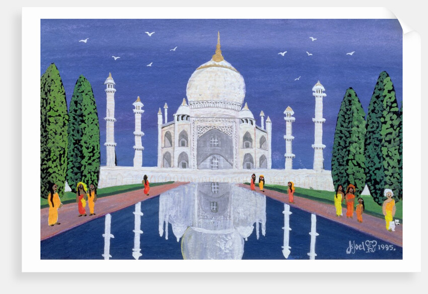 Taj Mahal, 1995 by Judy Joel