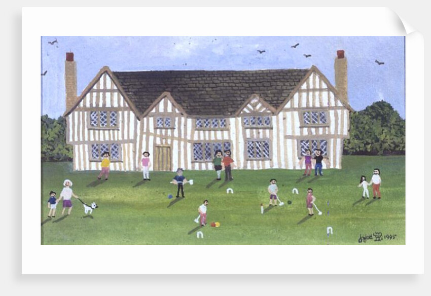 Tudor House, 1995 by Judy Joel