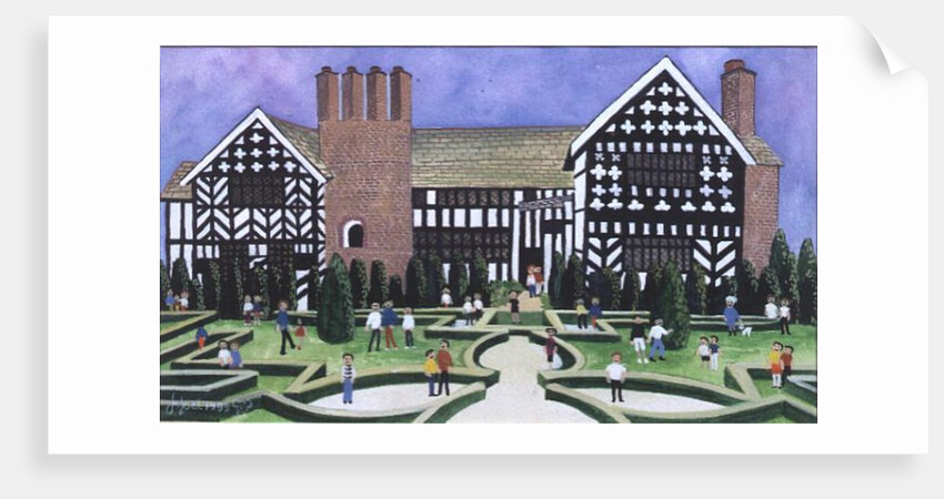 Little Moreton Hall, 1995 by Judy Joel