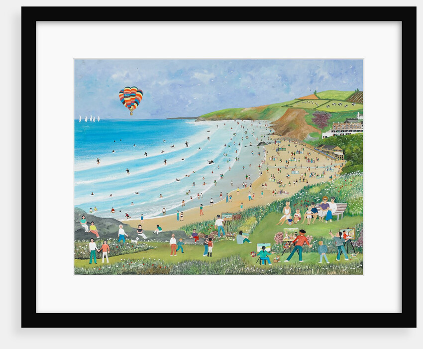 Watergate Bay, Cornwall, 2012 by Judy Joel