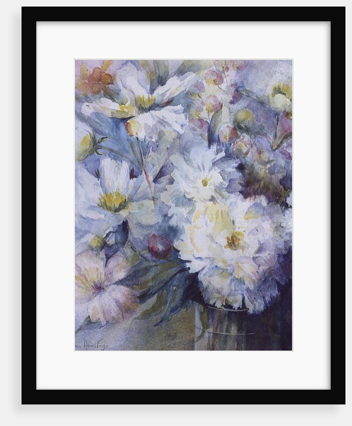 Peonies - Festive Maxima by Karen Armitage