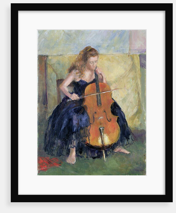 The Cello Player, 1995 by Karen Armitage