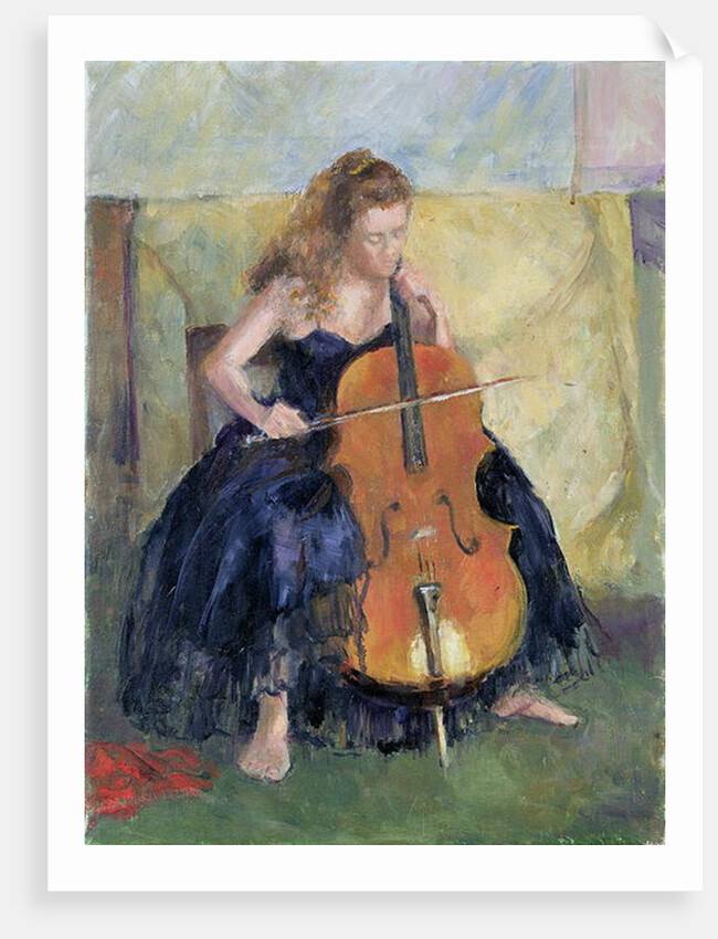 The Cello Player, 1995 by Karen Armitage