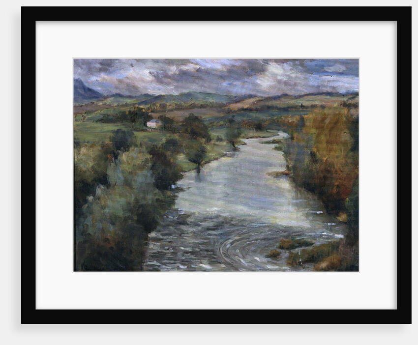 The River Tweed, Roxburghshire, 1995 by Karen Armitage