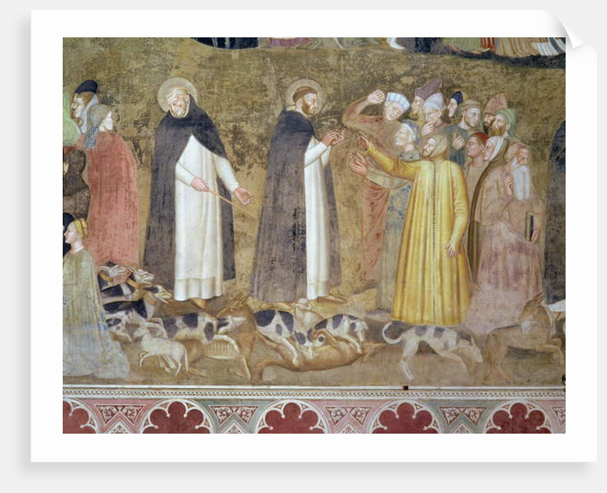 The Church Militant and Triumphant by Andrea di Bonaiuto