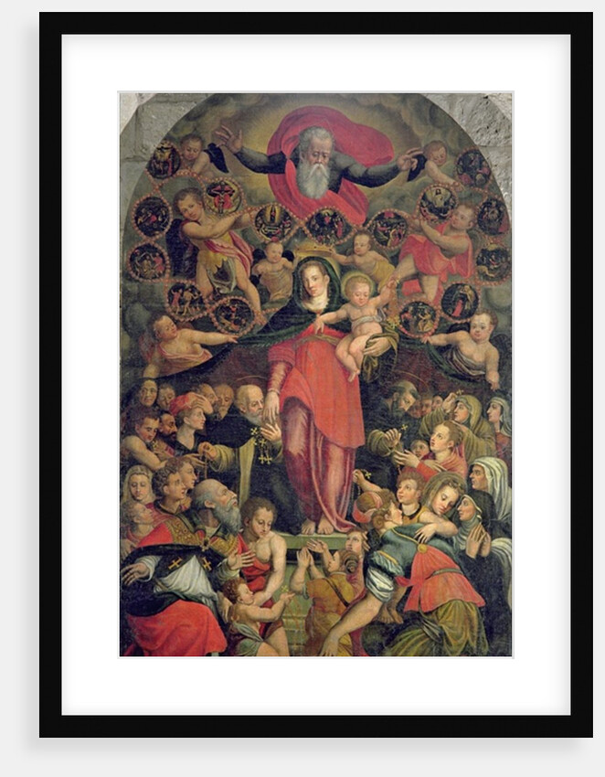 Madonna of the Rosary, c.1569 by Jacopo Zucchi