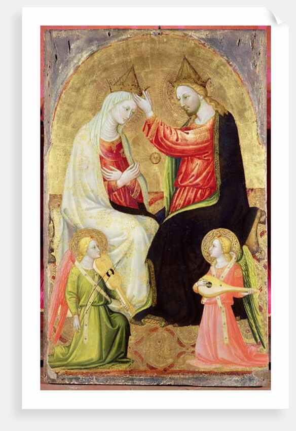 The Coronation of the Virgin by Bicci di Lorenzo
