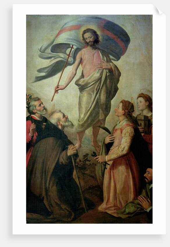 The Ascension of Christ, 1595 by Santi di Tito