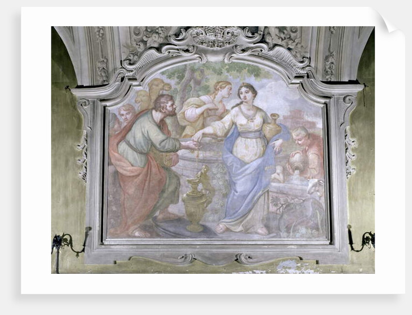 Rebecca at the Well by Diacinto Fabbroni