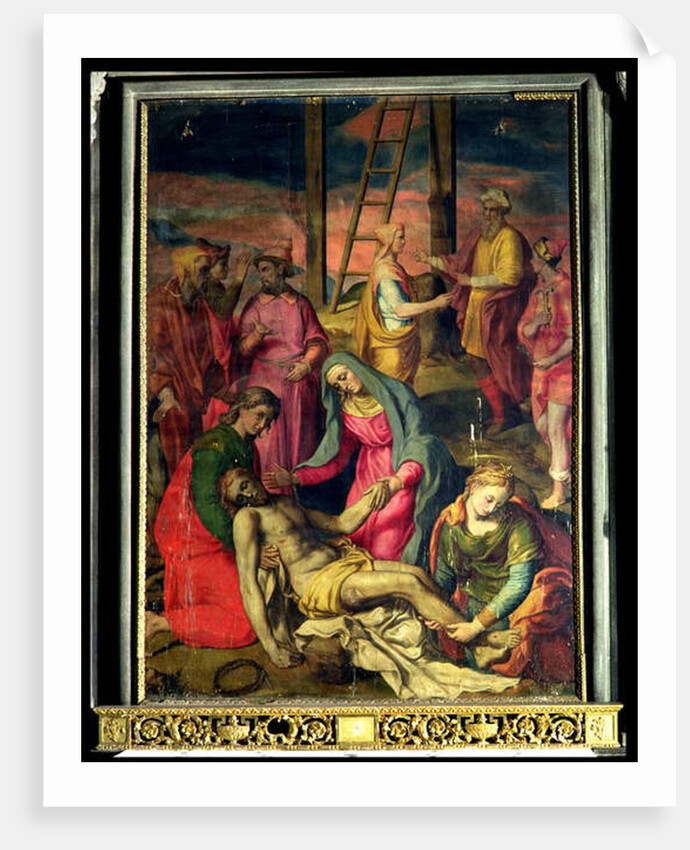 Deposition from the Cross, 1582 by Sebastiano Vini