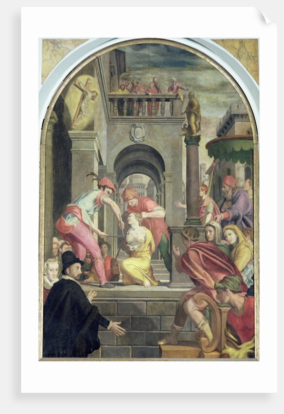 The Martyrdom of St. Agatha, 1585 by Alessandro Allori