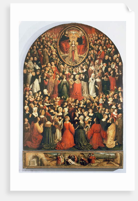 Coronation of the Virgin, 1513 by Ludovico Brea